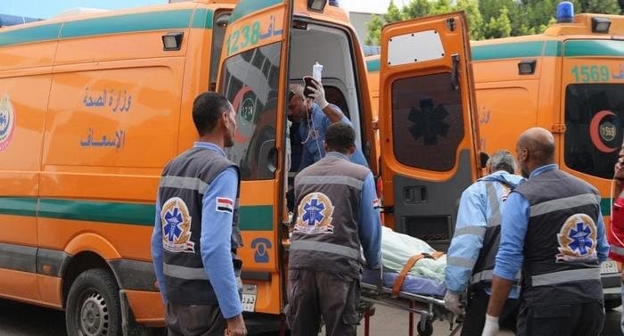 تصادم سيارتين يُصيب 6 في الفيوم