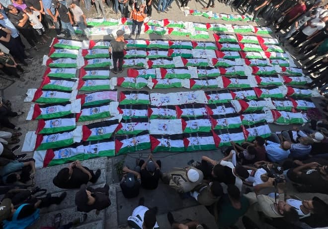 Gaza mourns 100 martyrs including 70 children