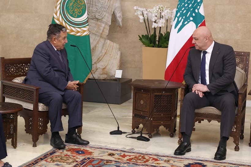 عون: لبنان يراهن على الحل الدبلوماسي