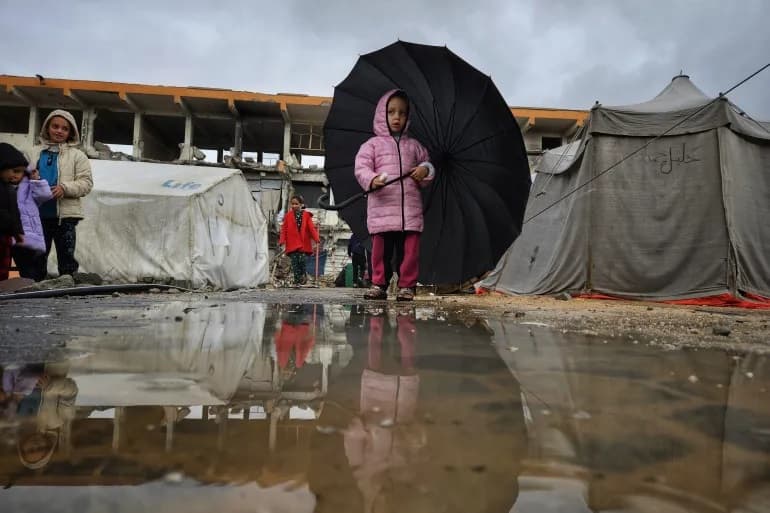 Urgent shelter aid for Gaza Palestinians