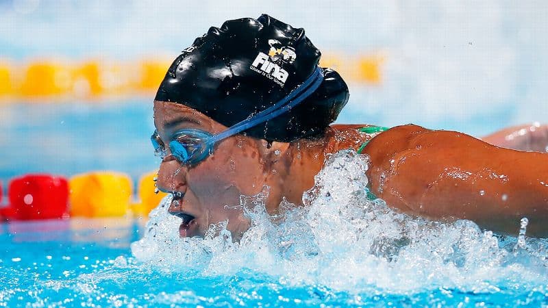 Farida Osman reaches 50m free final