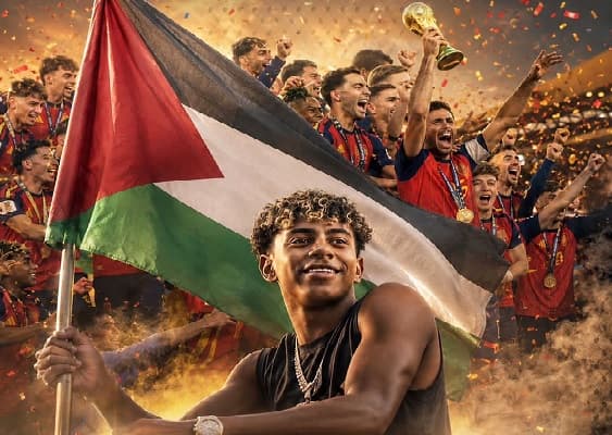 الاتحاد الفلسطيني يهنئ إسبانيا بفوز المونديال
