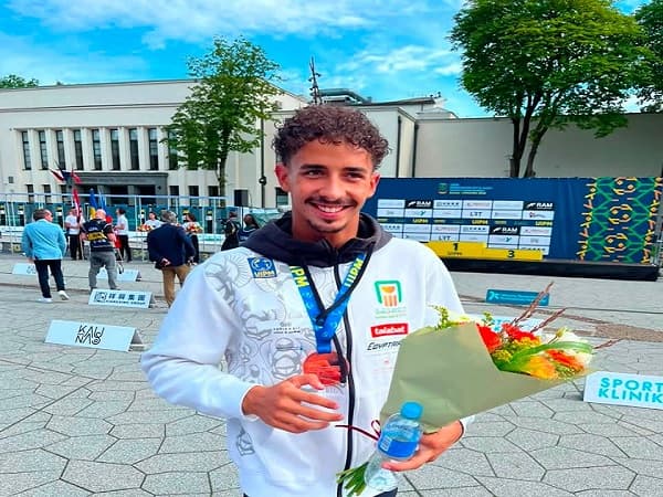 Mohammed Hassan earns bronze at Junior Pentathlon