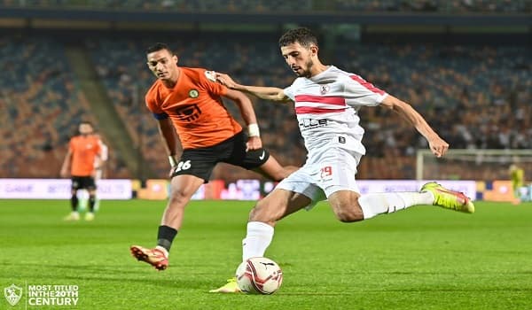 مباراة الزمالك والبنك الأهلي تواصل بدون أهداف