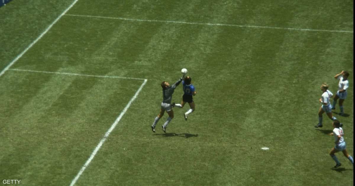 Maradona's Hand of God Ball Fetches 3.3M