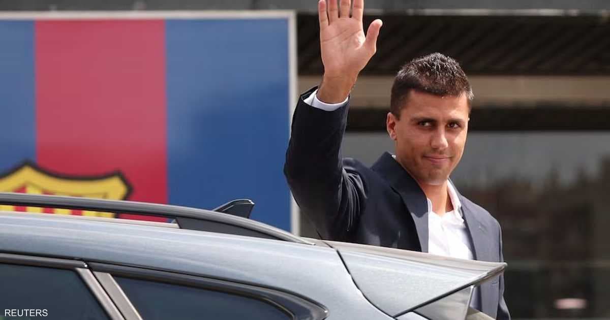 برشلونة يتعاقد مع رودري من مانشستر سيتي