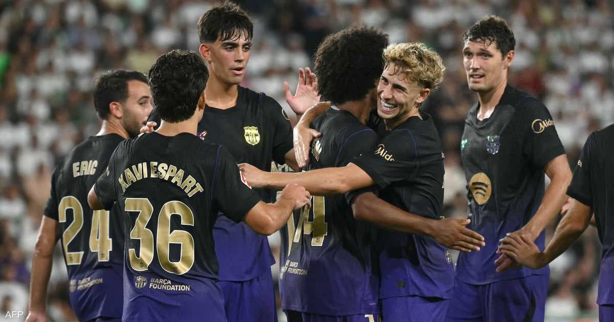 أديكي يبرز في أول مباراة مع برشلونة
