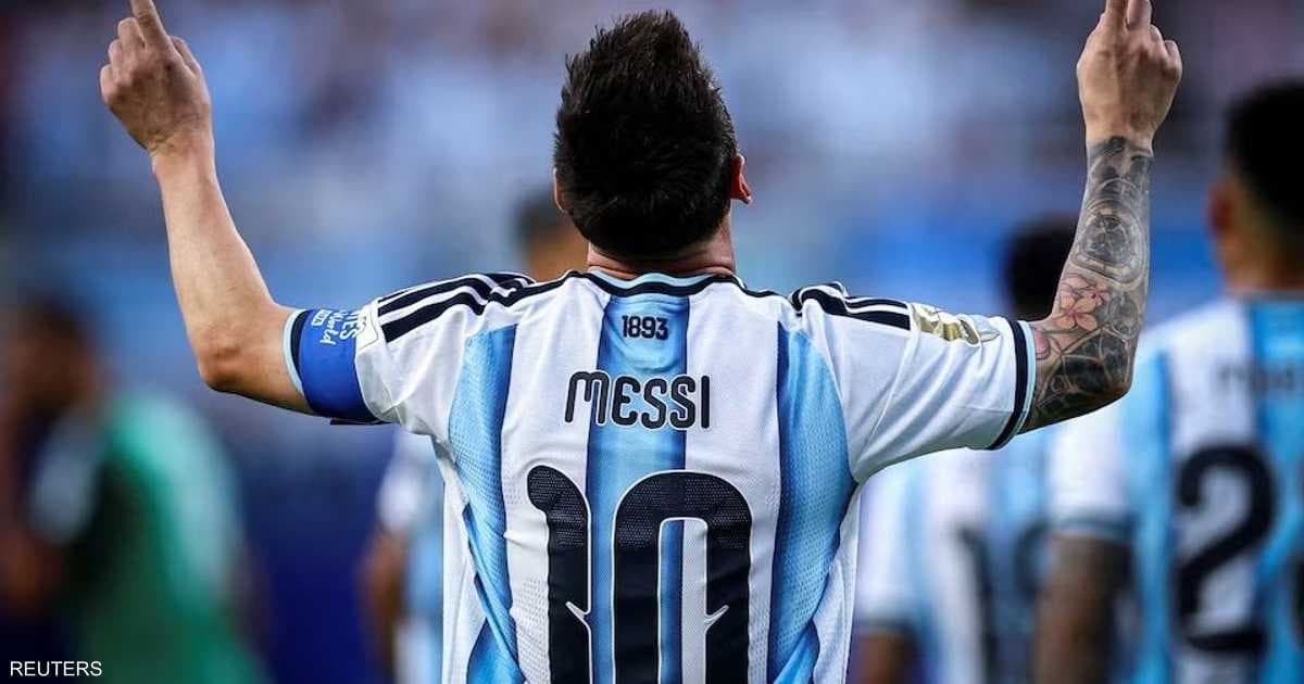 ميسي يختتم مشواره مع الأرجنتين