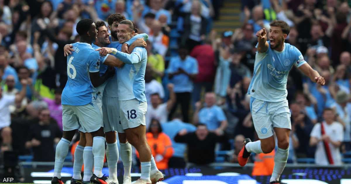 مانشستر سيتي يفوز على نورويتش بخماسية