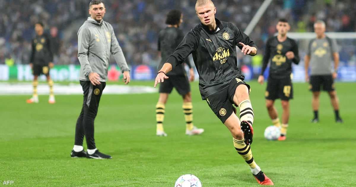 هالاند يسهم في فوز مانشستر سيتي على بورتو