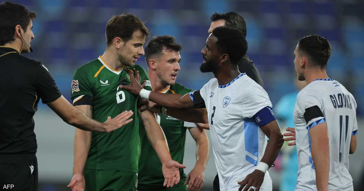 ويفا يحقق في مباراة أيرلندا وإسرائيل