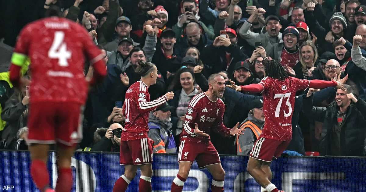 ليفربول يحقق رباعية في فياريال