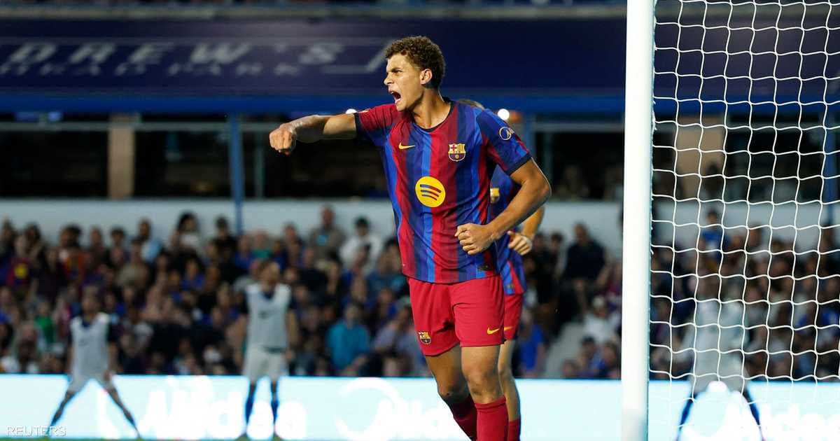 برشلونة يحقق فوزا كبيرا