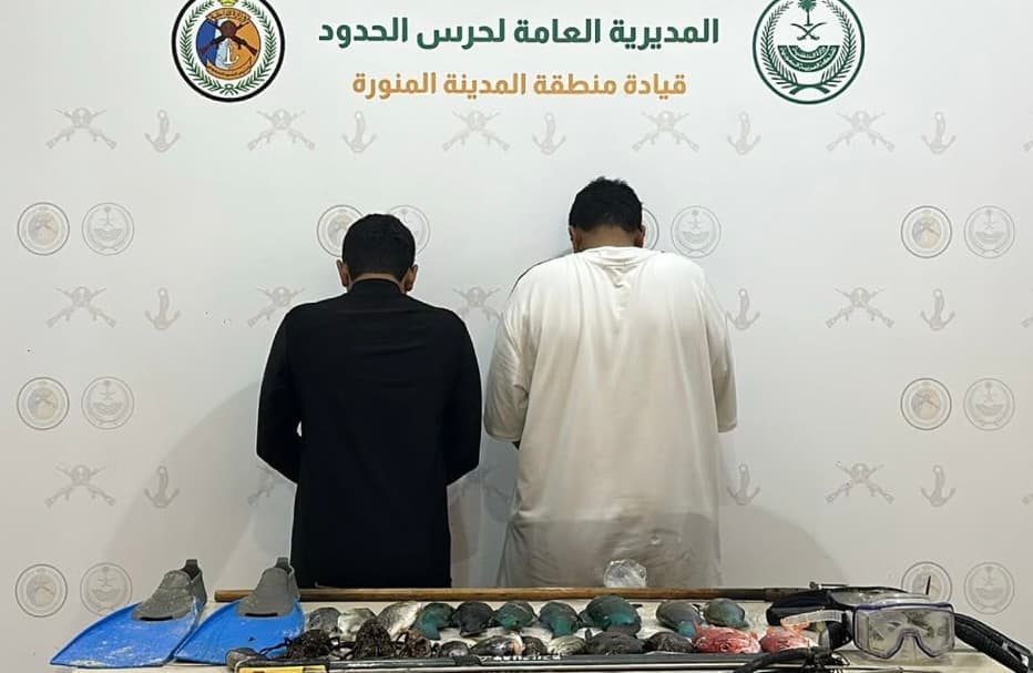 Yanbo citizens arrested for hunting violation