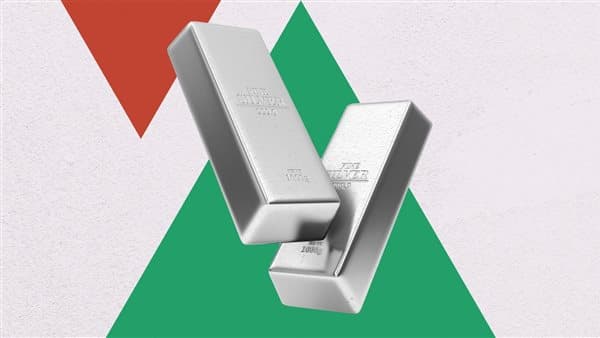 الفضة ترتفع 4.26% وتقترب من 59 دولارا
