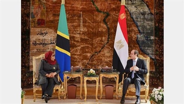 السيسي في دار السلام لتعزيز العلاقات الاقتصادية