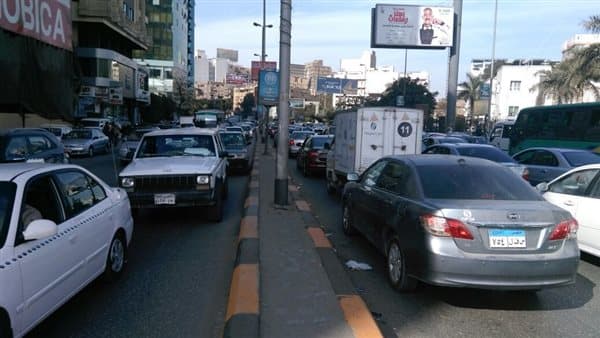 Sunday Traffic in Cairo and Nearby Areas