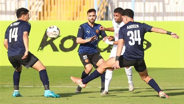 المصري يتغلب على سيراميكا في الجولة الأولى