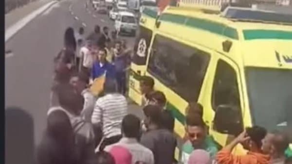 Rescue of Man Who Jumped into Nile in Gharbia