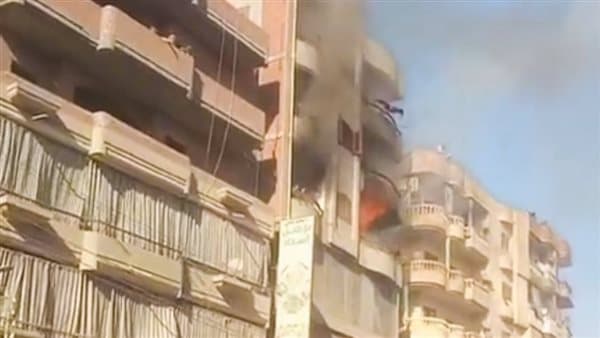 تقرير يبين سبب حريق شقة نصر