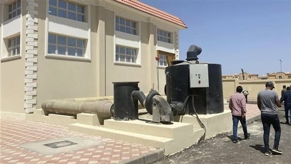 60% تنفيذ محطة المياه الرئيسية في السويس الجديدة