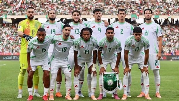 Algeria's squad for Zambia qualifiers