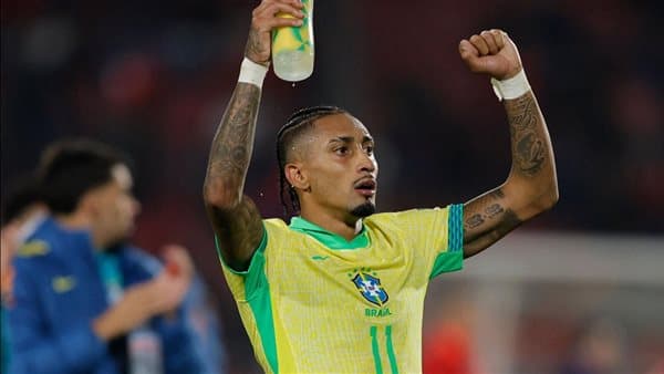 Brazil hit hard after Raphinha's loss