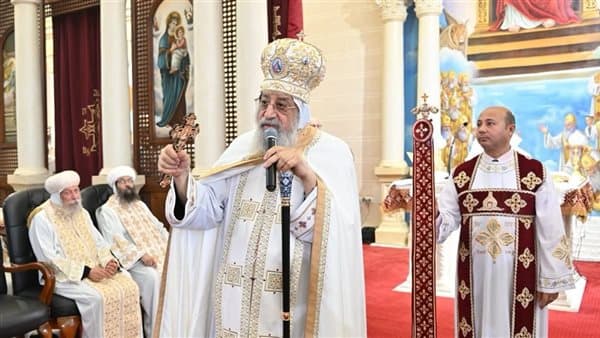 البابا تواضروس يهنئ الرئيس بذكرى يوليو