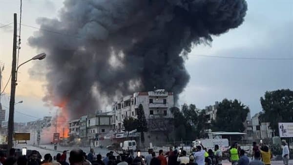 Lebanese Nabatieh shaken by big blast