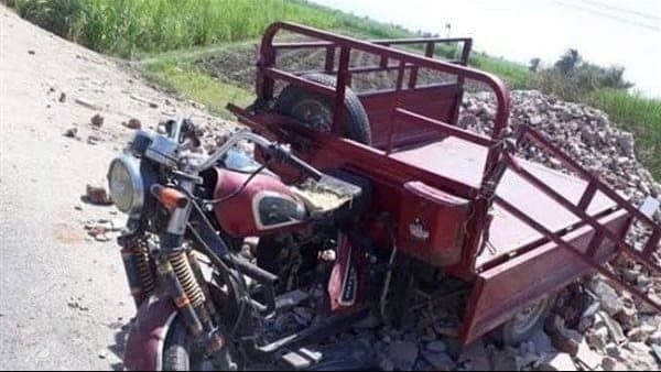 Tricycle and truck accident injures three in Mansoura