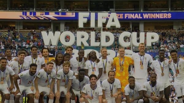 England's 2026 World Cup third-place ceremony