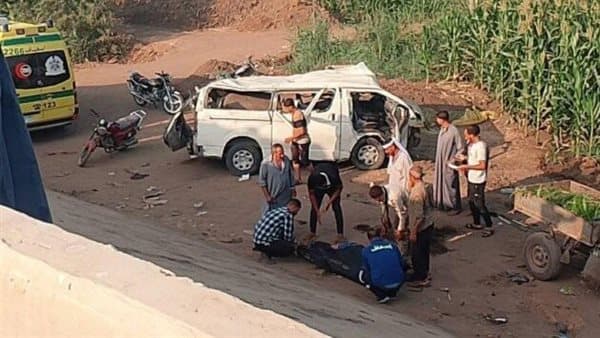 تفاصيل حادث طريق بنها الحر