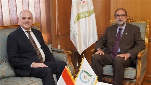 Food Safety Authority chief welcomes Australian ambassador in Cairo