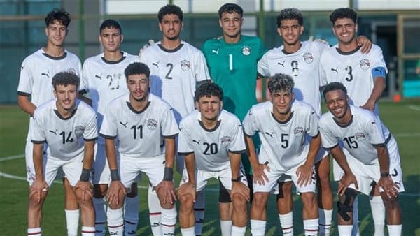 مباراة مصر للشباب أمام تونس في تصفيات شمال أفريقيا