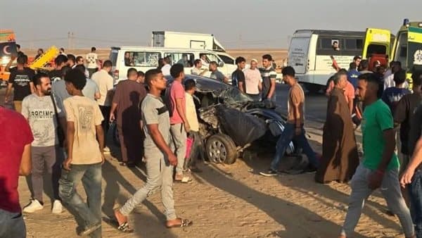 وفاة عامل من مصابي حادث الفيوم