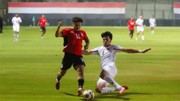 منتخب مصر للشباب يفوز على الأردن