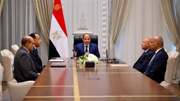 السيسي يوجه وزير النقل لتطوير الموانئ وتحقيق معايير الجودة