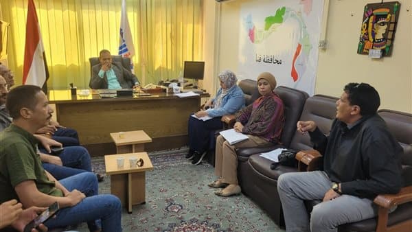 Qena Health Officials Review Future Plan