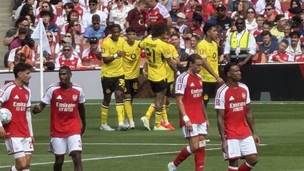 دورتموند يتفوق على أرسنال ودياً