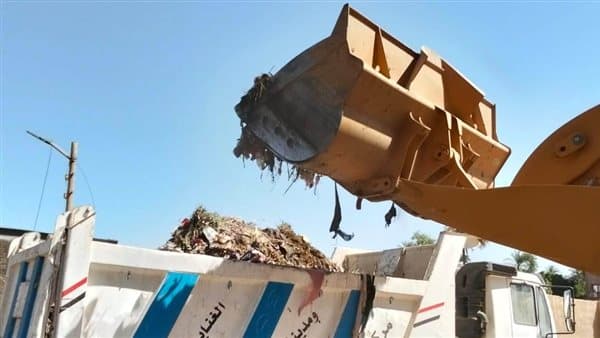 65 tons of waste cleared in Asyut
