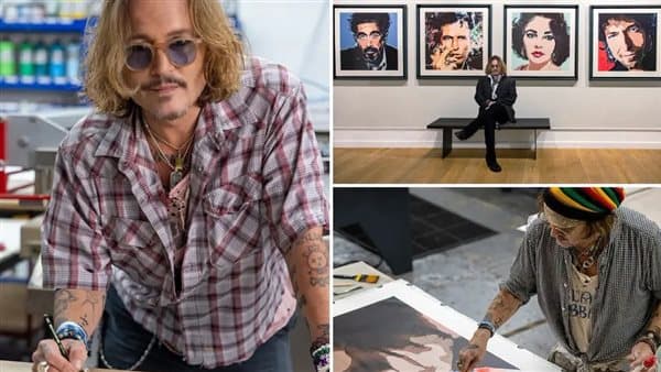 Johnny Depp joins Hollywood's art shift
