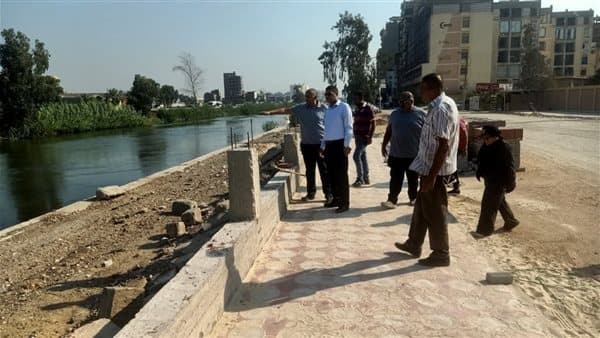 Dakahlia Deputy Governor reviews Mansouriya Canal projects