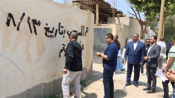 الصناعة تسترد أراضي ببني سويف