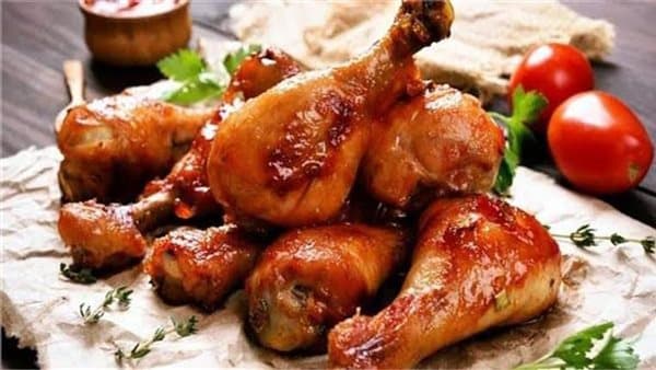 Making Chicken Drumsticks with Mustard Sauce