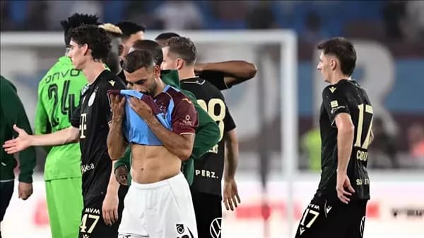Mohammed Salah's somber exit after Trabzonspor defeat