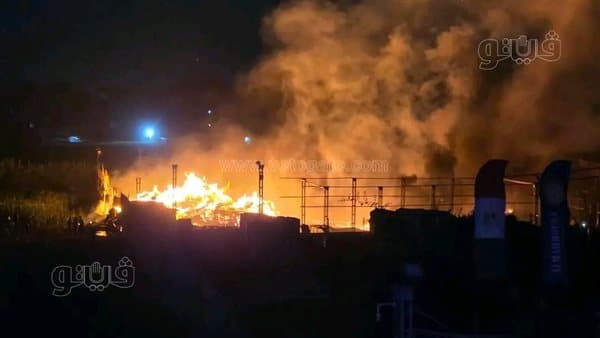 حريق مصنع موالح بالشرقية يوقع 31 إصابة