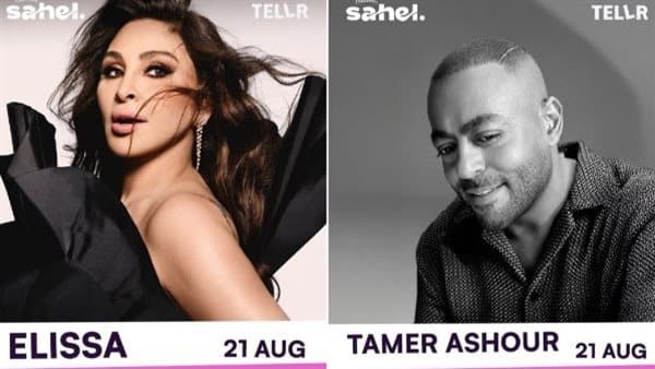 Tamer Hosny Performs at North Coast Concert