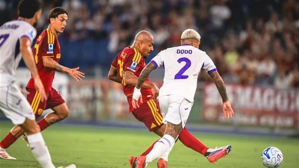 مالين يسجل هاتريك و روما يفوز على فيورنتينا