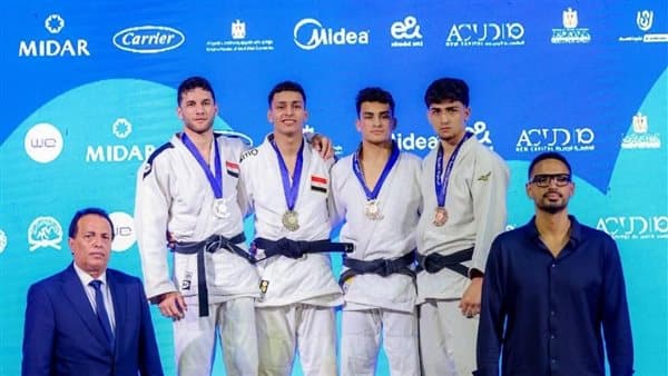 طالب من المنصورة يفوز بالمركز الأول في بطولة الجودو العربية