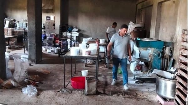 ضبط مصنع حلوى غير مرخص بأسيوط